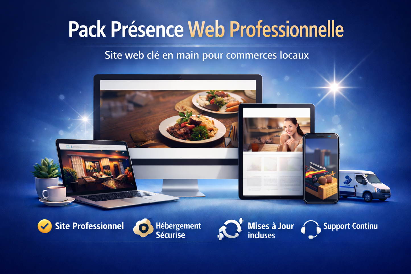 Pack Présence Web Professionnelle