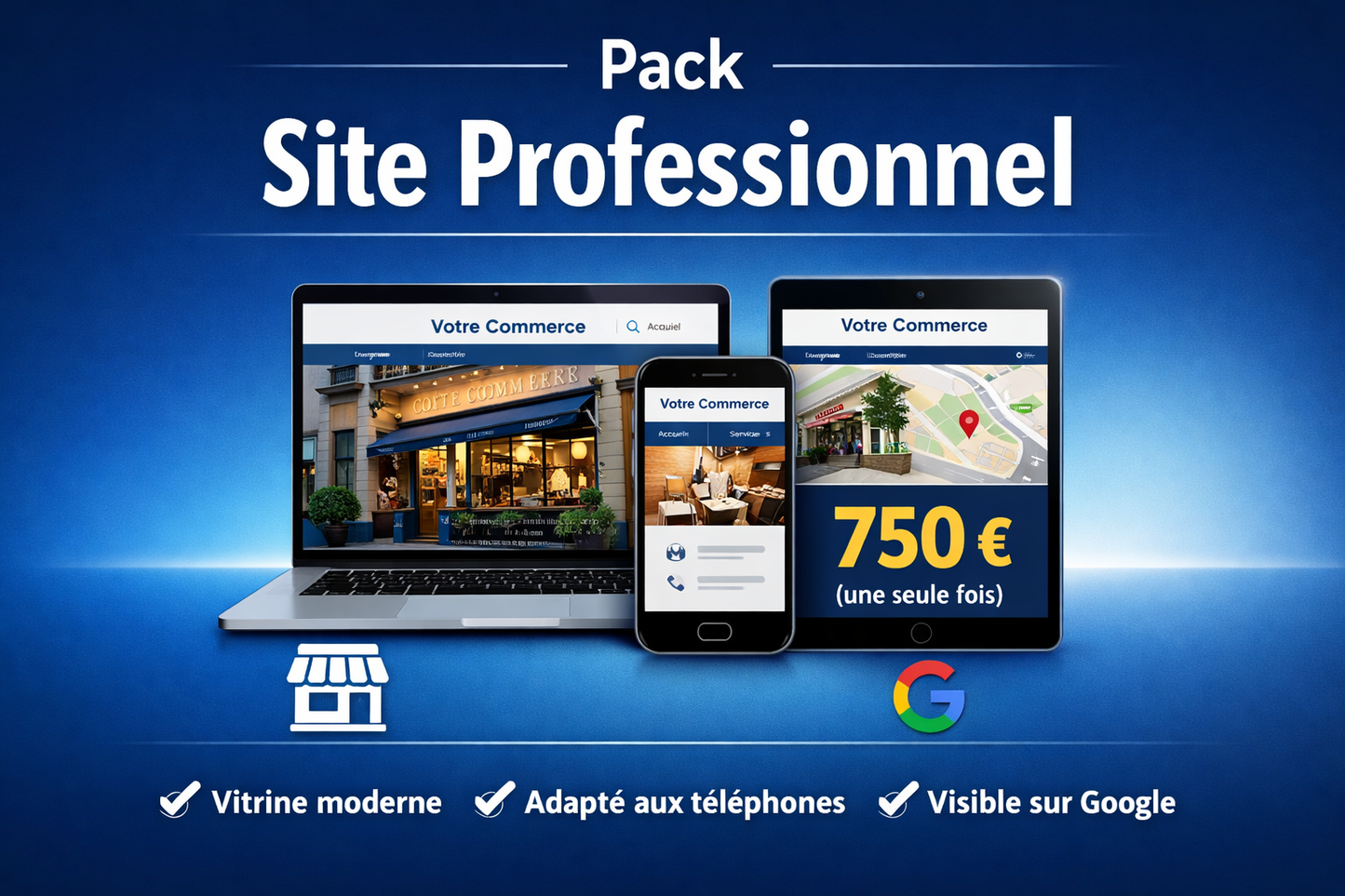 Pack Site Professionnel